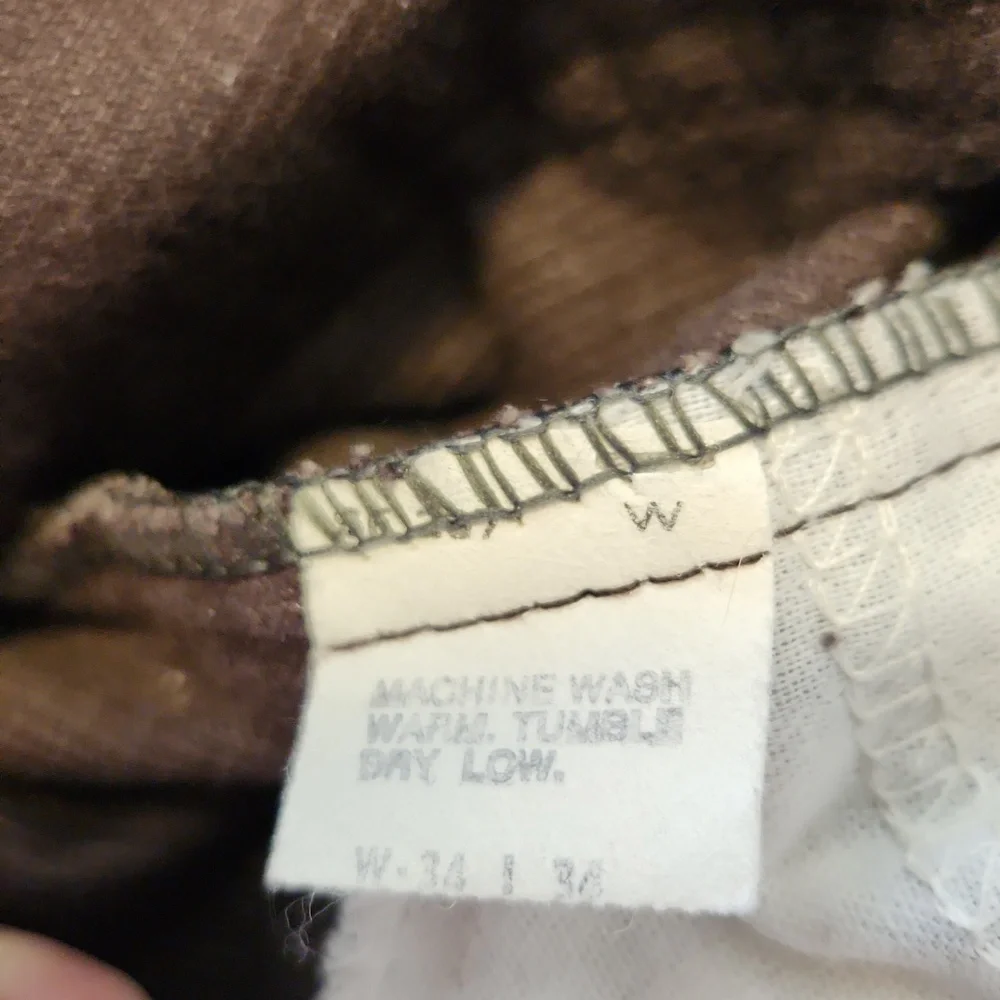 Levis Vintage Brown Corduroy Jeans Size 34 X 36